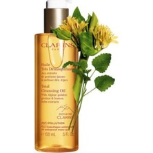 Clarins Tüm Cilt Tipleri Için Cildi Aydınlatan Canlandırıcı Makyaj Temizleme Yağı 150 ml