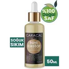 Caracal Hint Yağı 50 ml – %100 Saf Soğuk Sıkım, Besleyici ve Nemlendirici Cilt Bakım Yağı