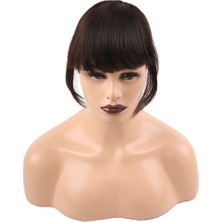 Fiber Sentetik Perçem / Koyu Kahve