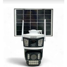 Avenir 4g Sim Kartlı Solar Kamera 6mp Ptz AV-S425
