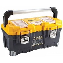 22 Inç Alüminyum Saplı Metal Kilitli Takım Çantası, Güçlü ve Şık Tasarım