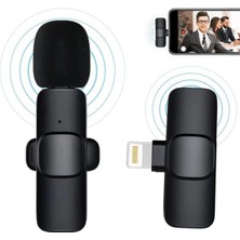 Lightning Yaka Mikrofonu, Taşınabilir ve Kullanışlı Ses Kaydı Cihazı