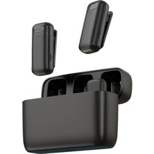 Yüksek Kaliteli Kablosuz Yaka Mikrofonu, Youtuber, Yayıncı, Tiktok Uyumlu