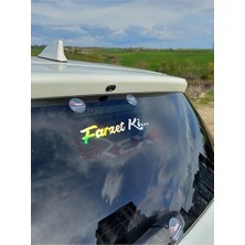 AK-SA-STR Farzet Kiyeni Süper Hologram Oto Sticker