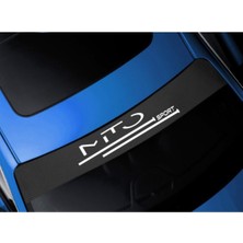 AK-SA-STR Alfa Romeo Mito Için Özel Yeni Uyumlu Aksesuar Oto Ön Cam Oto Özel Yeni Sticker Karbon