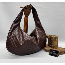 Özbu Salaş Örgü Büyük Boy Omuz ve Kol Çanta