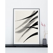 Fuart.Co Siyahın Zarafeti Dijital Baskı Poster (Çerçevesiz) BOFU