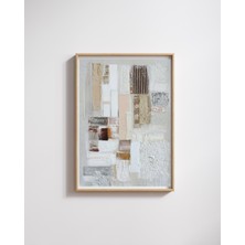 Fuart.Co Duvardaki Renkler Dijital Baskı Poster (Çerçevesiz) BOFU