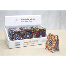 Taşlı El Aynası Dikdörtgen Ince ALK3738