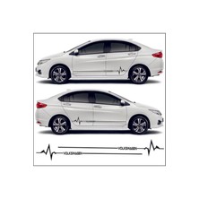 AK-SA-STR Volkswagen Için Özel Yeni Uyumlu Aksesuar Passat Yan Şerit Oto Ritim Özel Yeni Sticker