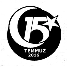 AK-SA-STR 15 Temmuz Oto Kaput Sticker 40 x 40 cm