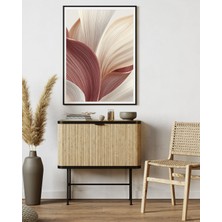 Fuart.Co Pastel Dalgalar Dijital Baskı Poster (Çerçevesiz) BOFU
