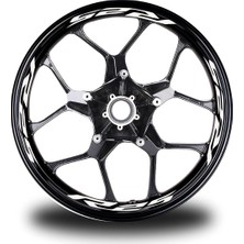 AK-SA-STR R25 Yazılı 16LI Jant Içi Yazı Sticker Etiket