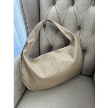 Özbu Salaş Örgü Büyük Boy Omuz ve Kol Çanta