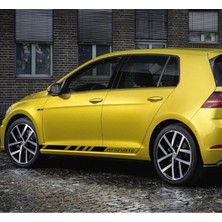 AK-SA-STR Volkswagen Performance Yan Kapı Performance Sticker Etiket Modeli