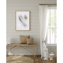 Fuart.Co Fırça Izleri Dijital Baskı Poster (Çerçevesiz) BOFU