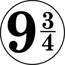 AK-SA-STR Harry Potter 934 Sticker 20 x 20 cm