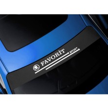 AK-SA-STR Skoda Favorit Için Özel Yeni Uyumlu Aksesuar Oto Ön Cam Oto Özel Yeni Sticker Karbon