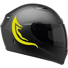 AK-SA-STR Tek Renk Kırmızı Kamuflaj ( Kamuflage Helmet Stickers ) Kask Sticker Etiket Modeli 
