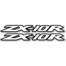 AK-SA-STR Kawasaki ZX10 R Baskılı Korumalı Sticker Etiket Modeli