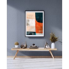 Fuart.Co Turuncu Gece Dijital Baskı Poster (Çerçevesiz) BOFU