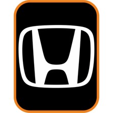 AK-SA-STR Honda Sunroof Cam Oto Özel Yeni Sticker Beyaz 40*30 cm