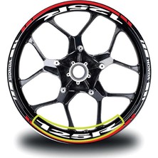 AK-SA-STR Honda CBR125R Jant Içi Sticker Etiket Modeli