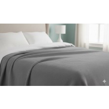 Saçlı Battaniye Tv Battaniyesi Evium 180X220 Termal Sıcak Tutan Çift Kişilik Örtü