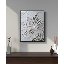 Fuart.Co Minimal Çiçek Form Dijital Baskı Poster (Çerçevesiz) BOFU