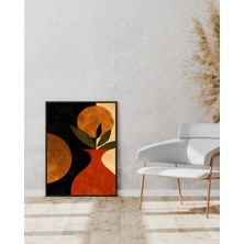 Fuart.Co Retro Vazo Dijital Baskı Poster (Çerçevesiz) BOFU