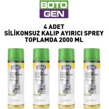 Botogen Silikonsuz Kalıp Ayırıcı Sprey (4' Lü) 500 ml