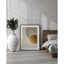 Fuart.Co Iki Daire Dijital Baskı Poster (Çerçevesiz) BOFU