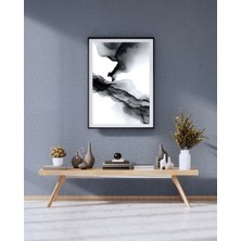 Fuart.Co Modern Dalgalar Dijital Baskı Poster (Çerçevesiz) BOFU