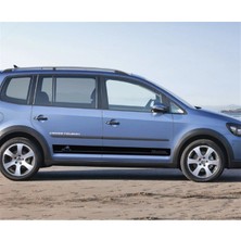 AK-SA-STR Volkswagen Touran 2007-2014 Sticker Etiket Modeli
