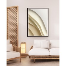 Fuart.Co Minimal Kavisler Dijital Baskı Poster (Çerçevesiz) BOFU