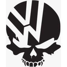 AK-SA-STR Volkswagen Için Özel Yeni Uyumlu Aksesuar Oto Arkası Su Geçirmez Özel Yeni Sticker 20*18 cm