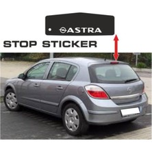 AK-SA-STR Opel Astra H Kasa Stop Özel Yeni Sticker
