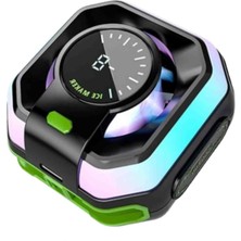 MT8460 Manyetik Magsafe Telefon Soğutucu Fan LCD Ekranlı Rgb Oyuncu Cooler