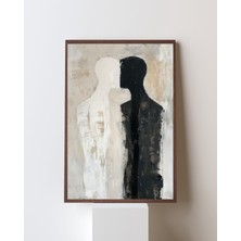 Fuart.Co Siyah ve Beyaz Dijital Baskı Poster (Çerçevesiz) BOFU