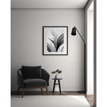 Fuart.Co Monokrom Zarafet Dijital Baskı Poster (Çerçevesiz) BOFU