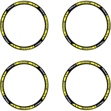 AK-SA-STR Bajaj Dominar 250 Dış Jant Şeridi Motosiklet Sticker Etiket Modeli