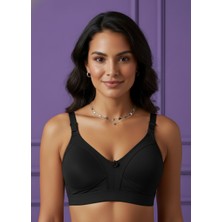 Ebru Geniş Lastikli Penye Balensiz Sütyen