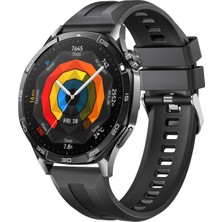 MMP Shop Huawei Watch Gt5 46MM Uyumlu Metal Tokalı Spor Silikon Kordon