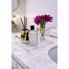 Hid Design Boru Kulp Organizer / Havluluk / Düzenleyici Pleksi Mat Gold