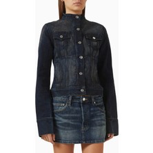 EB Denim Arabella Trucker Denim Ceket, Modern Tasarımlı Kadın Trucker Ceketi