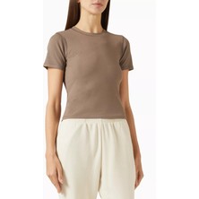 Modal Kesimli Pose Fitted Crop Top, Yumuşak & Esnek Kesim, Çok Yönlü