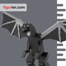 Minecraft Uyumlu Ender Dragon 3D Figür | Özel Baskı