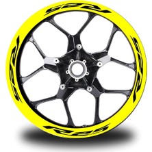 AK-SA-STR R25 Yazılı 16LI Jant Içi Yazı Sticker Etiket