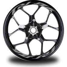 AK-SA-STR Yzf R1 Yazılı 8li Jant Içi Yazı Sticker Etiket