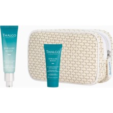 Thalgo Spiruline Boost Canlandırıcı ve Arındırıcı Yüz Bakım Seti, Serum ve Gel Krem